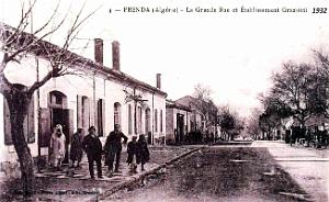 Frenda - Grande Rue et Ets Grazietti - 1932